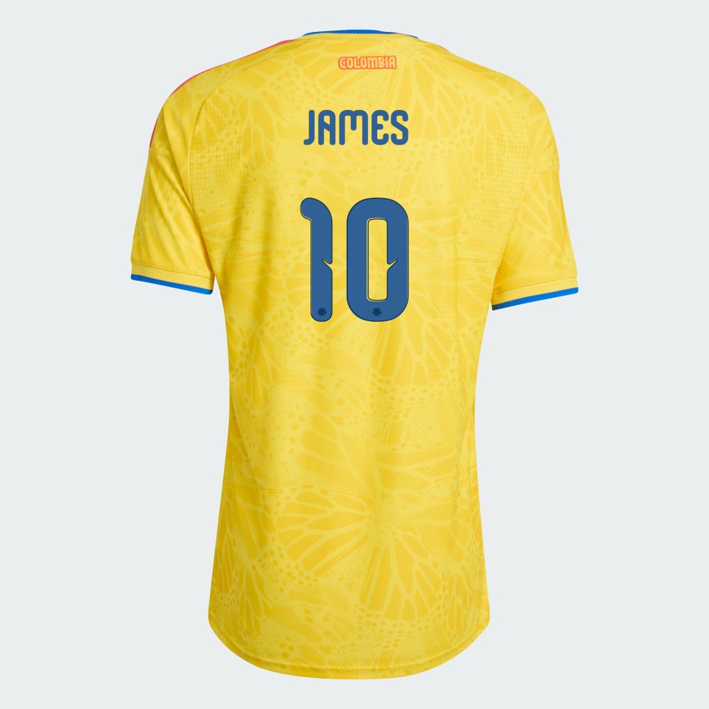 Colombia James Rodriguez 10 Home World Cup Jersey 2026 (Player Version)