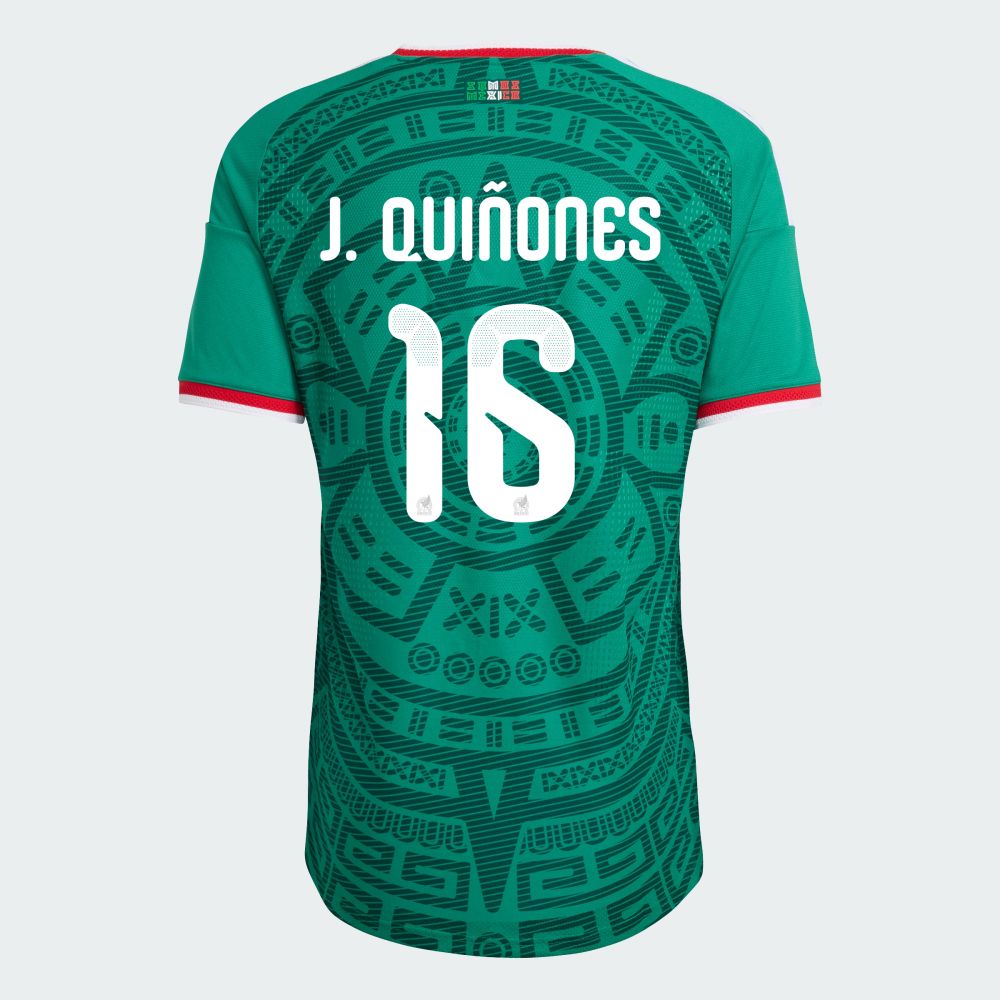 Mexico Julian Quiñones 16 World Cup Jersey 2026 (Player Version)