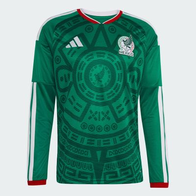 Mexico Home World Cup Long Sleeve Jersey 2026