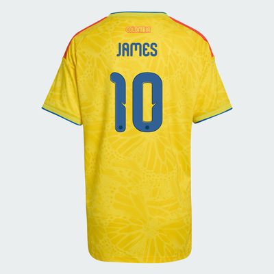 Colombia Home James Rodriguez 10 World Cup Women's Jersey 2026