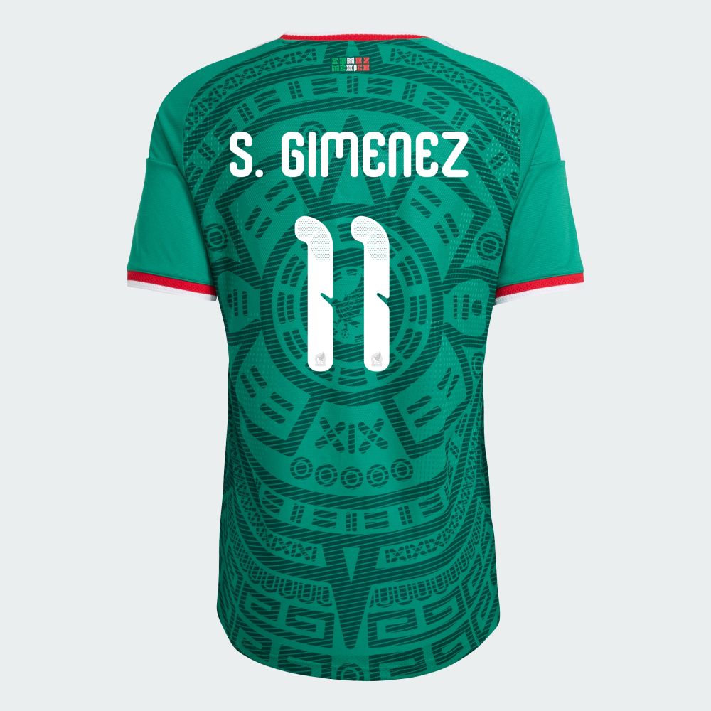 Mexico Santiago Giménez 11 World Cup Jersey 2026 (Player Version)