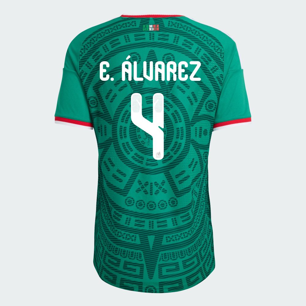 Mexico Edson Álvarez 4 World Cup Jersey 2026 (Player Version)