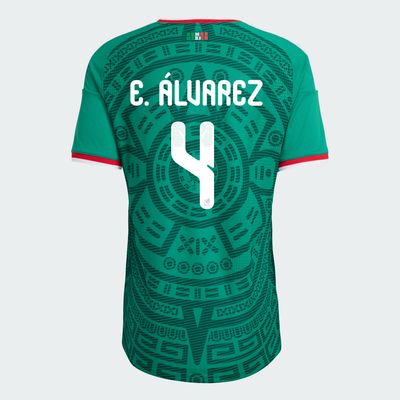 Mexico Edson Álvarez 4 World Cup Jersey 2026 (Player Version)