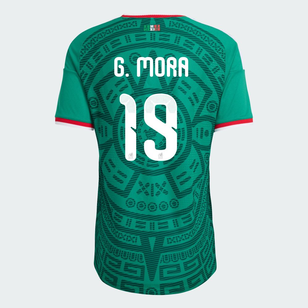 Mexico Gilberto Mora 19 World Cup Jersey 2026 (Player Version)