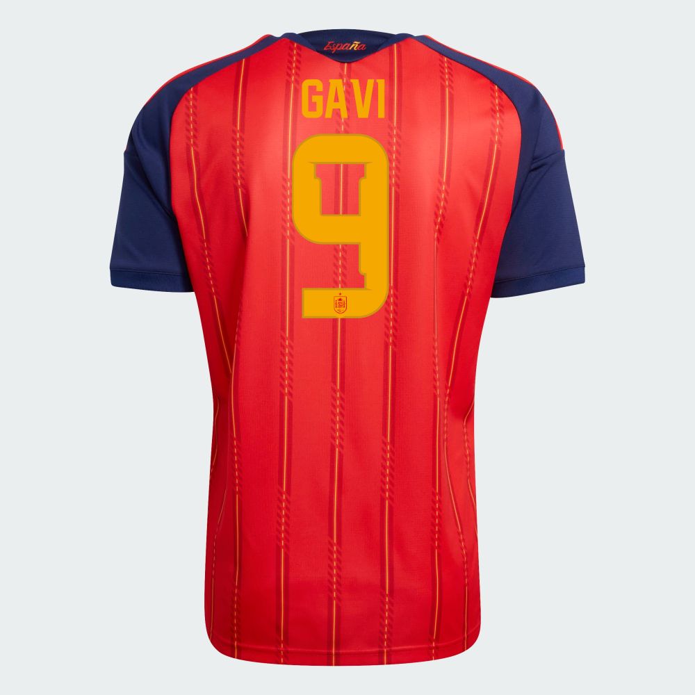 Spain Gavi 9 Home World Cup Jersey 2026
