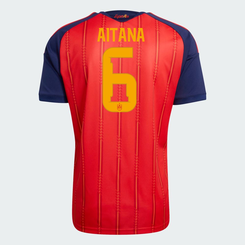 Spain Aitana 6 Home World Cup Jersey 2026