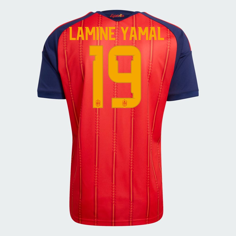 Spain Lamine Yamal 19 Home World Cup Jersey 2026