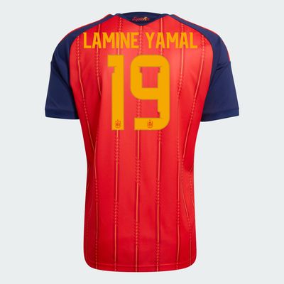 Spain Lamine Yamal 19 Home World Cup Jersey 2026