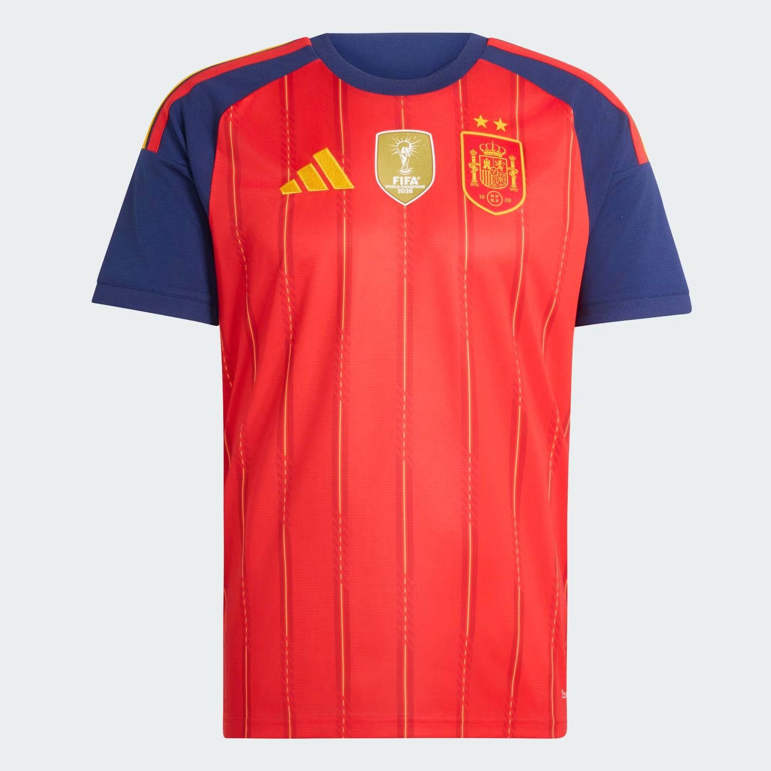 Spain World Cup Champion's Two Star Home Jersey 2026