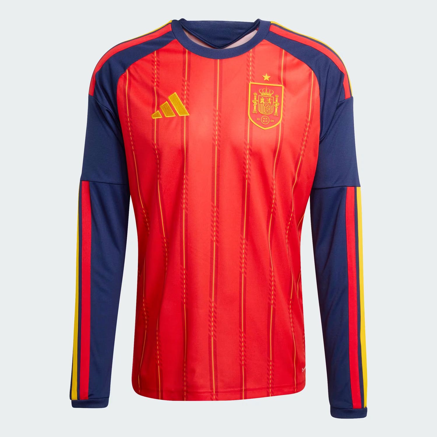 Spain Home World Cup Long Sleeve Jersey 2026