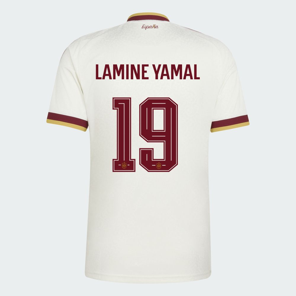 Spain Lamine Yamal 19 Away World Cup Jersey 2026