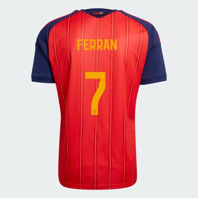 Spain Ferran 7 Home World Cup Jersey 2026