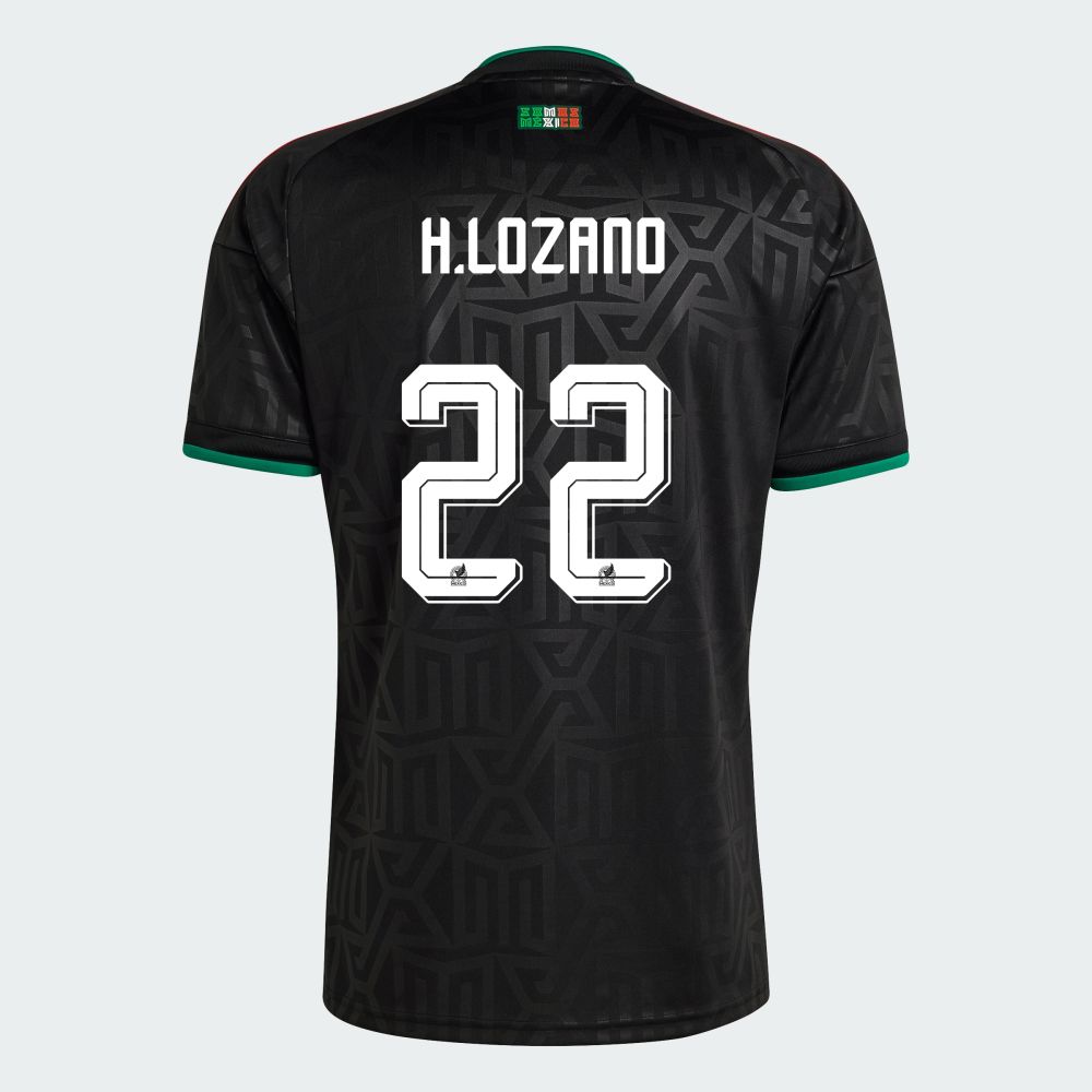 Mexico Hirving Lozano 22 Third World Cup Jersey 2026