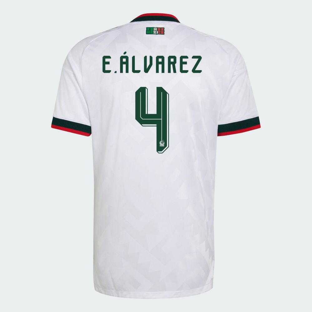 Mexico Edson Álvarez 4 Away World Cup Jersey 2026