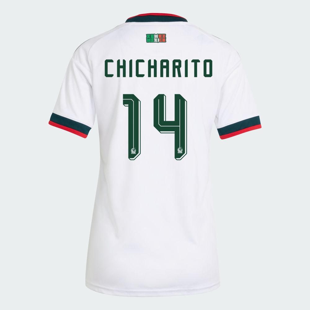Mexico Chicharito 14 Away World Cup Women's Jersey 2026