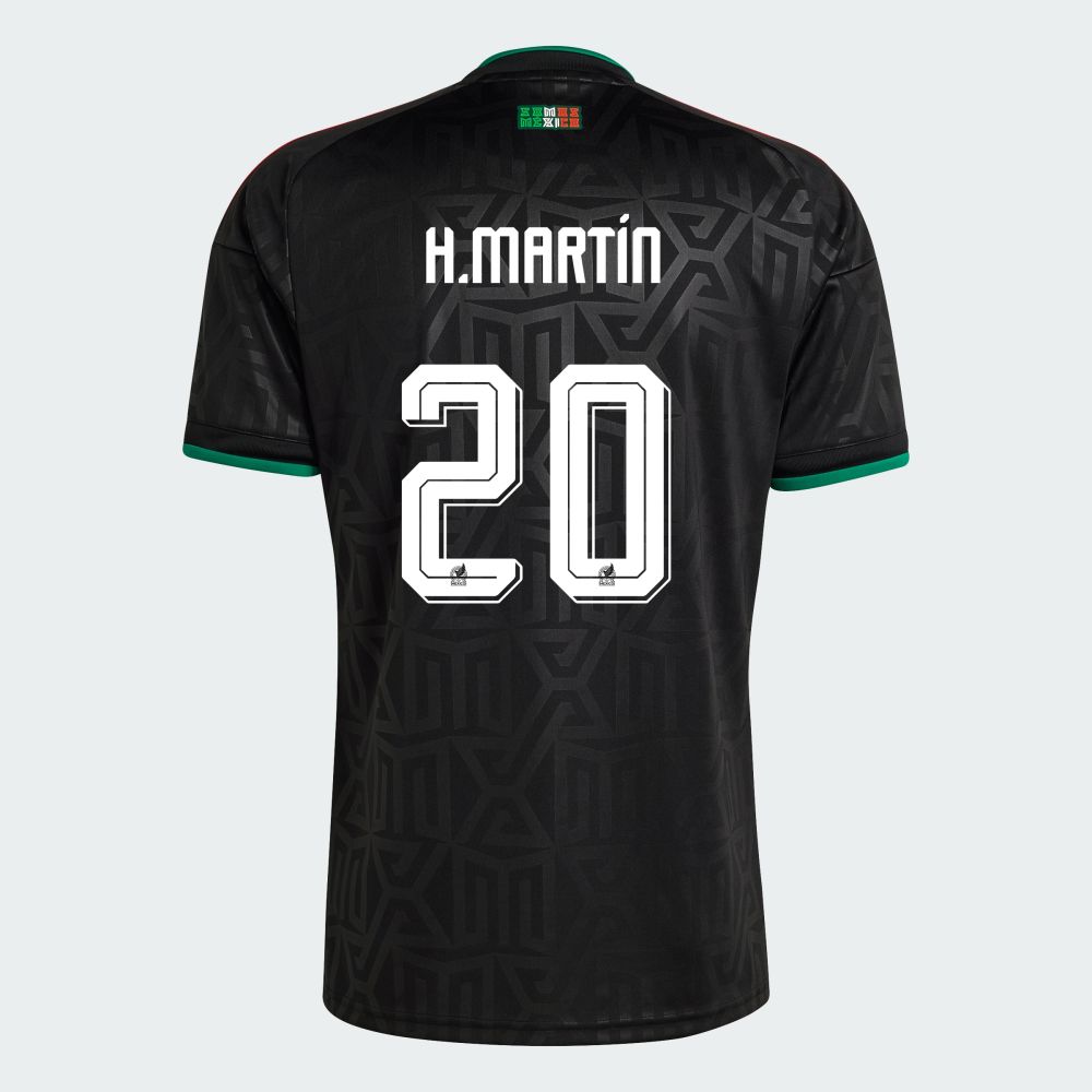 Mexico Henry Martin 20 Third World Cup Jersey 2026