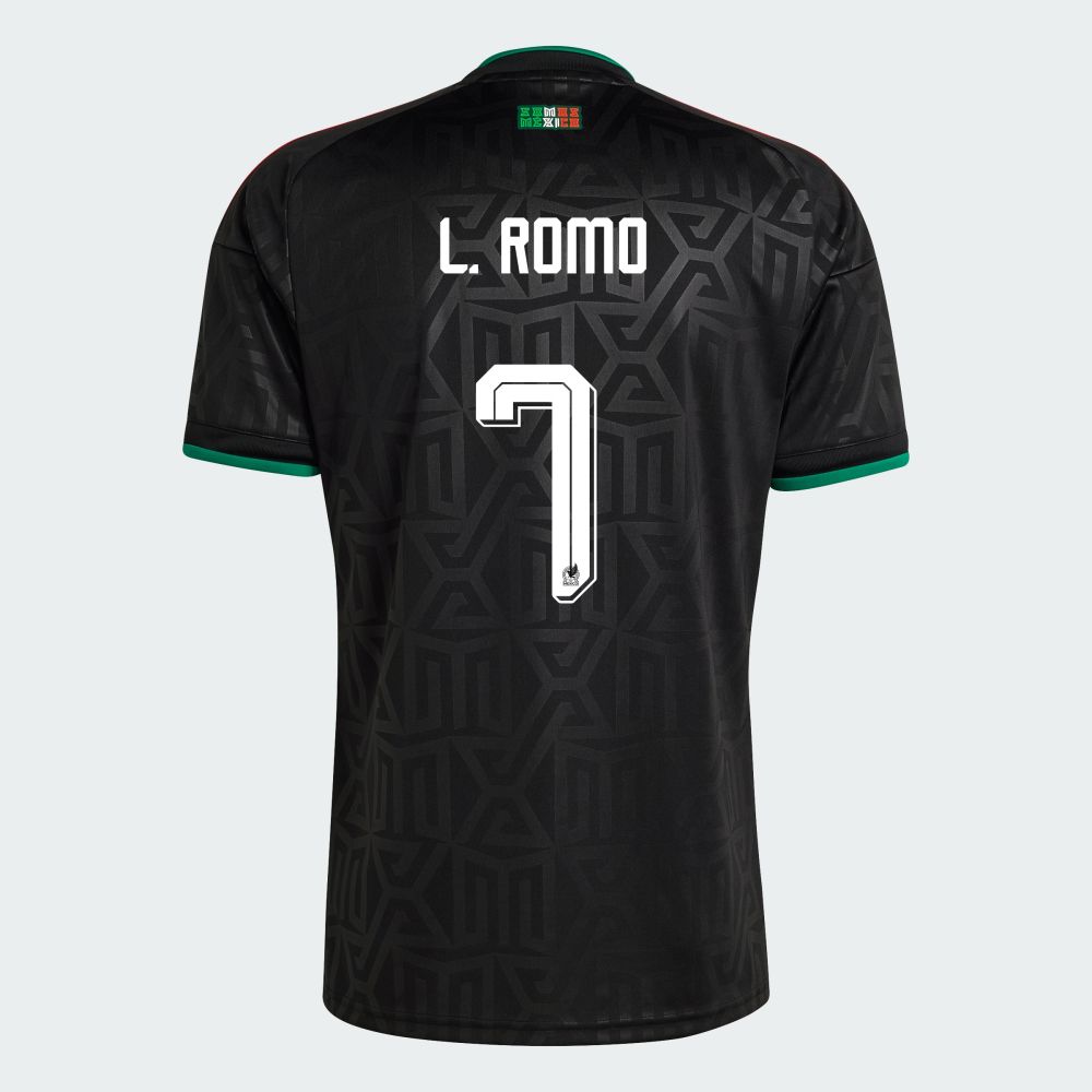 Mexico Luis Romo 7 Third World Cup Jersey 2026