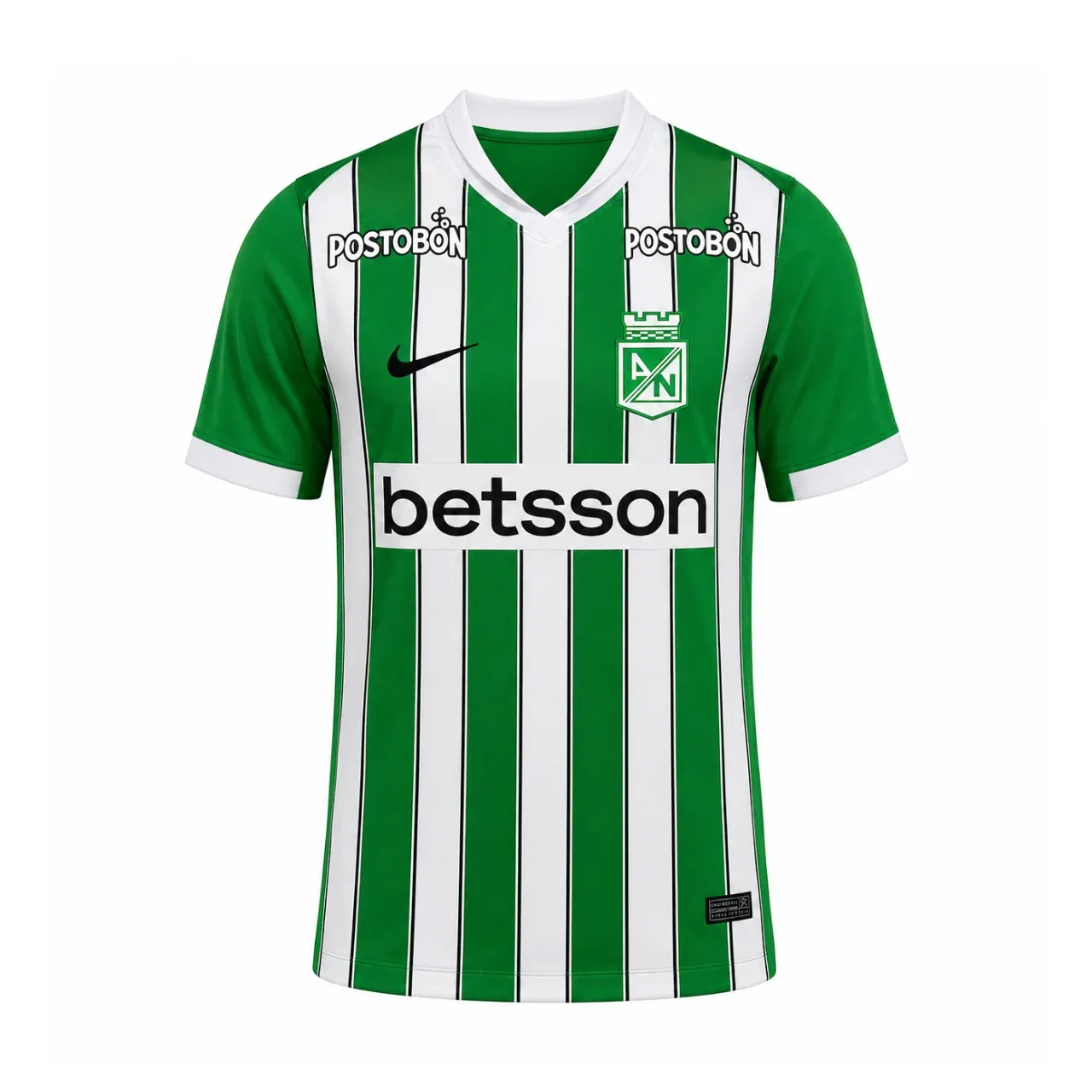 Camiseta Atletico Nacional Home Soccer Jersey 2025/26