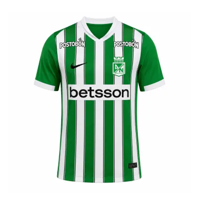 Camiseta Atletico Nacional Home Soccer Jersey 2025/26