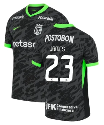 Camiseta Atletico Nacional  James Rodríguez #23 Third Soccer Jersey 2026/27