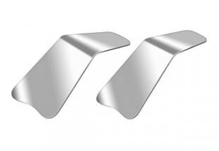 METALLIC BLADES FOR INTRA ORAL PHOTOGRAPHY, 1 PAIR,