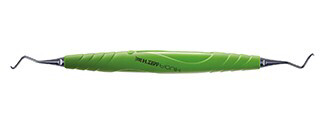 SICKLE SCALER PERIODONTIC # 204S, BIONICHANDLE, YELLOW-GREEN