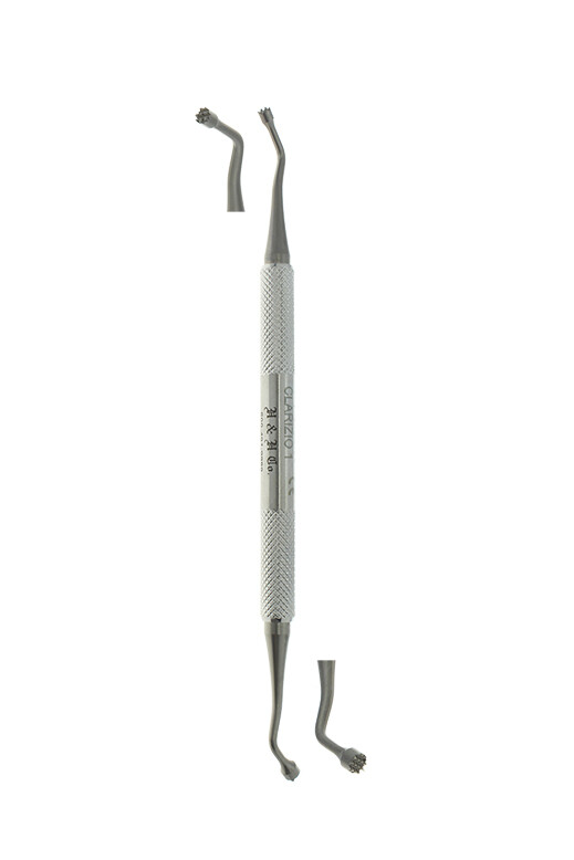 GRAFT PACKER - CLARIZIO - #1, 3mm / 4mm TITANIUM