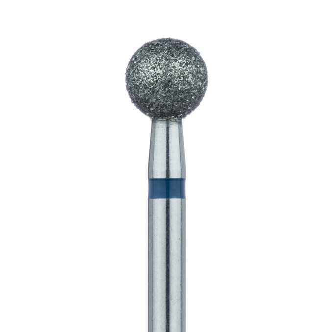 ROUND DIAMOND BUR 5.0MM, MEDIUM HP 2PK