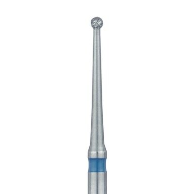 DIAMOND BUR, LONG, ROUND 1.0MM, MEDIUM HP 5PK DIAMOND BUR, LONG, ROUND 1.0MM, MEDIUM HP 5PK