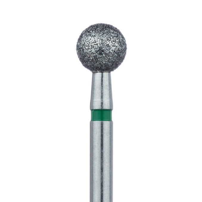 ROUND DIAMOND BUR 5.0MM, COARSE HP 2PK