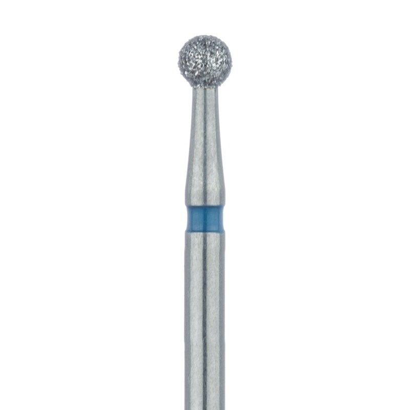 ROUND DIAMOND BUR 2.1MM, MEDIUM FG 5PK