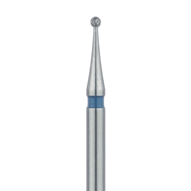 ROUND DIAMOND BUR 0.9MM, MEDIUM FG 5PK