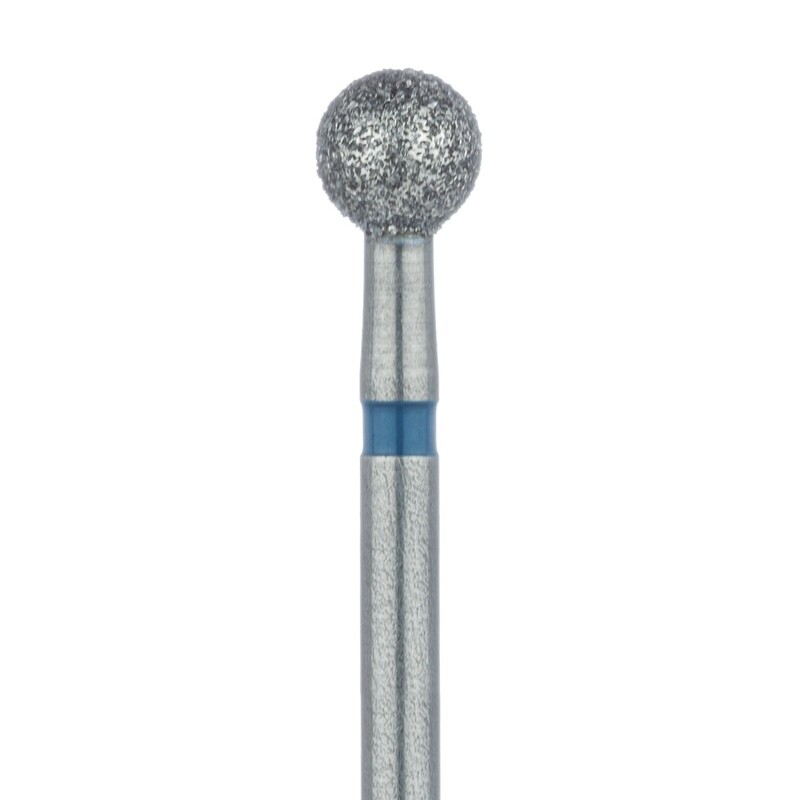 ROUND DIAMOND BUR 3.3MM, MEDIUM FG 2PK