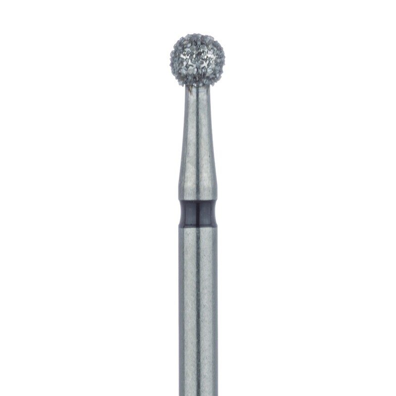 ROUND DIAMOND BUR 2.3MM, SUPER COARSE FG 5PK