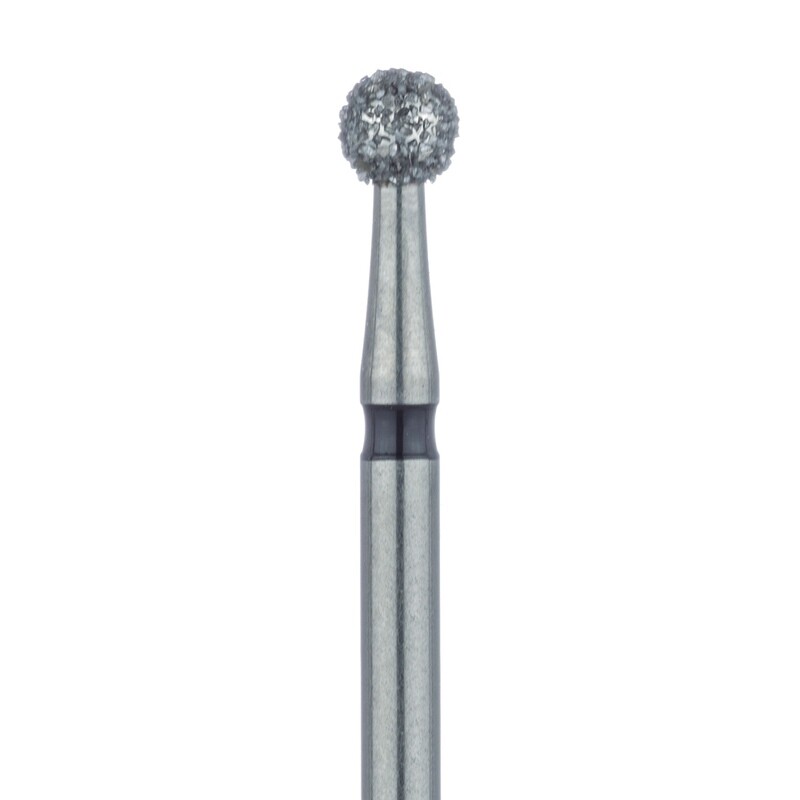 ROUND DIAMOND BUR 2.5MM, SUPER COARSE FG 5PK