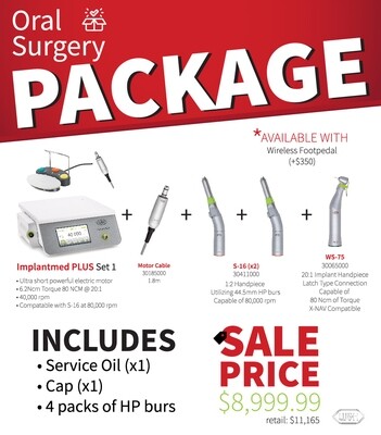 SPRING SALE ORAL SURGERY PACKAGE