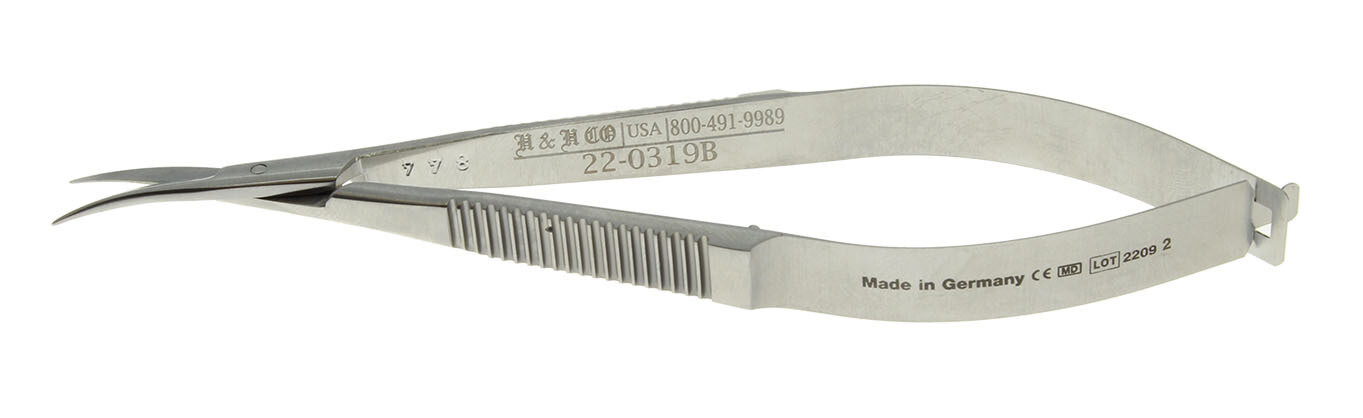 SCISSORS CASTROVIEJO, BLUNT SUTURE REMOVAL  4 1/2&quot; / 11.5cm