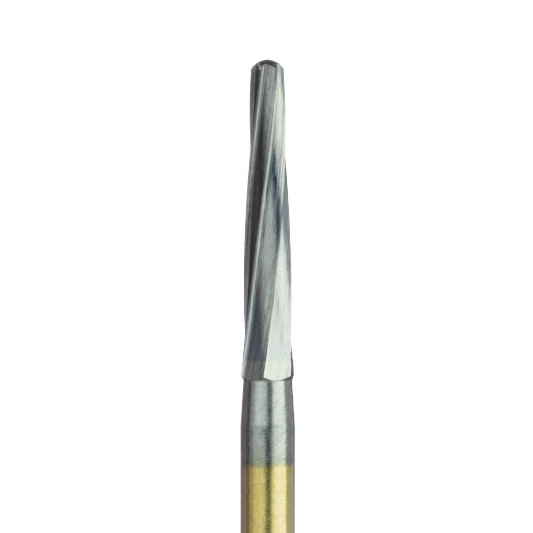 SURGICAL CARBIDE BUR, SURGICAL CUTTER, GOLD PLATED, 1.6MM FGL 2PK
