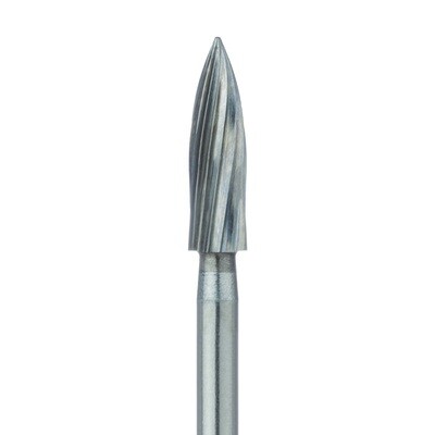 TRIMMING &amp; FINISHING CARBIDE BUR FINE 2.3MM FLAME SU, FGXXL 5PK
