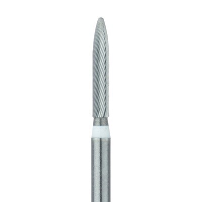 TRIMMING &amp; FINISHING CARBIDE BUR ULTRA FINE 1.4MM FLAME SU, FGXXL 5PK