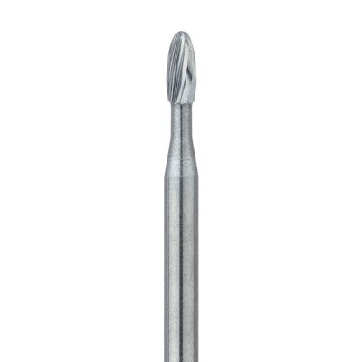 TRIMMING &amp; FINISHING CARBIDE BUR FINE, FOOTBALL 1.4MM US#7404 SU, FGXXL 5PK