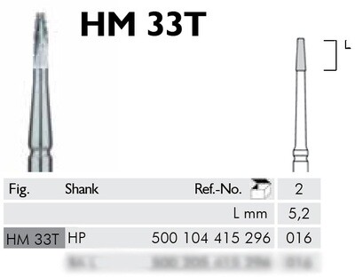 HP Shank 44.5mm