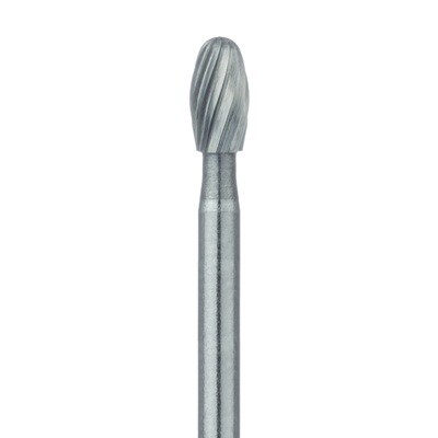 TRIMMING &amp; FINISHING CARBIDE BUR FINE, FOOTBALL 2.3MM US#7408 SU, FGXXL 5PK