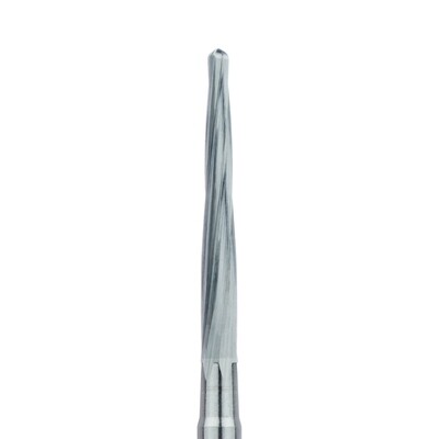 SURGICAL LINDEMANN CARBIDE BUR, NON CROSS CUT 1.4MM FGL 2PK