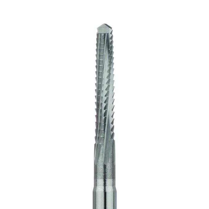 SURGICAL LINDEMANN CARBIDE BUR CROSS CUT, SPADE TIP 2.1 X 11MM HP 2PK