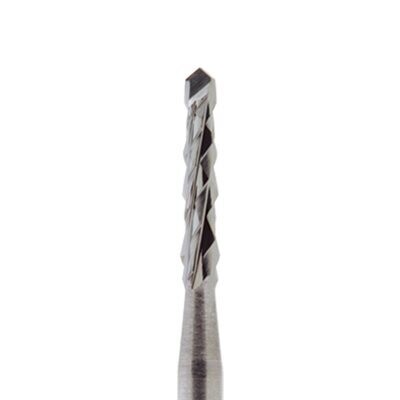 SURGICAL LINDEMANN CARBIDE BUR CROSS CUT, SPADE TIP 2.1 X 11MM HP 2PK