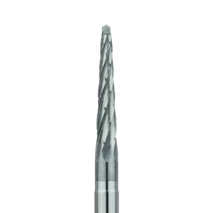 SURGICAL LINDEMANN CARBIDE BUR CROSS CUT, SPADE TIP 2.1 X 11MM HP 2PK