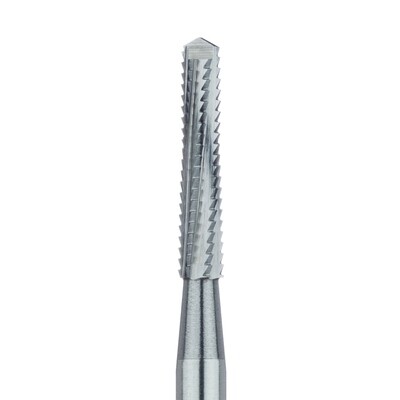 SURGICAL LINDEMANN CARBIDE BUR CROSS CUT, SPADE TIP 2.3 X 11MM RAL 2PK