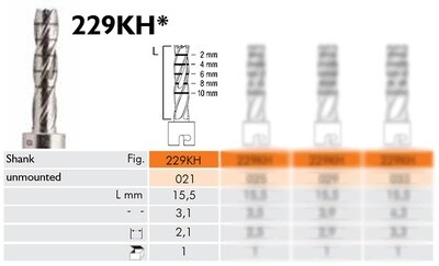 SURGERY, TREPHINE EJECTION INTERNALLY COOLED TREPHINE UNM 2.1MM ID 3.1MM OD