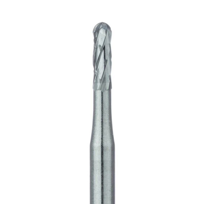 Carbide Bur Specialty, Crown Removal, Round End Cylinder, 1.2mm, FG 5PK
